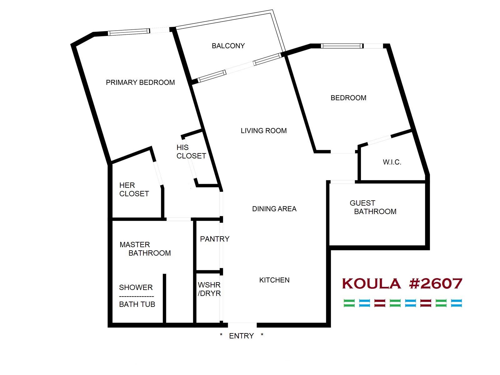Koula condo # 2607, Honolulu, Hawaii - photo 25 of 25