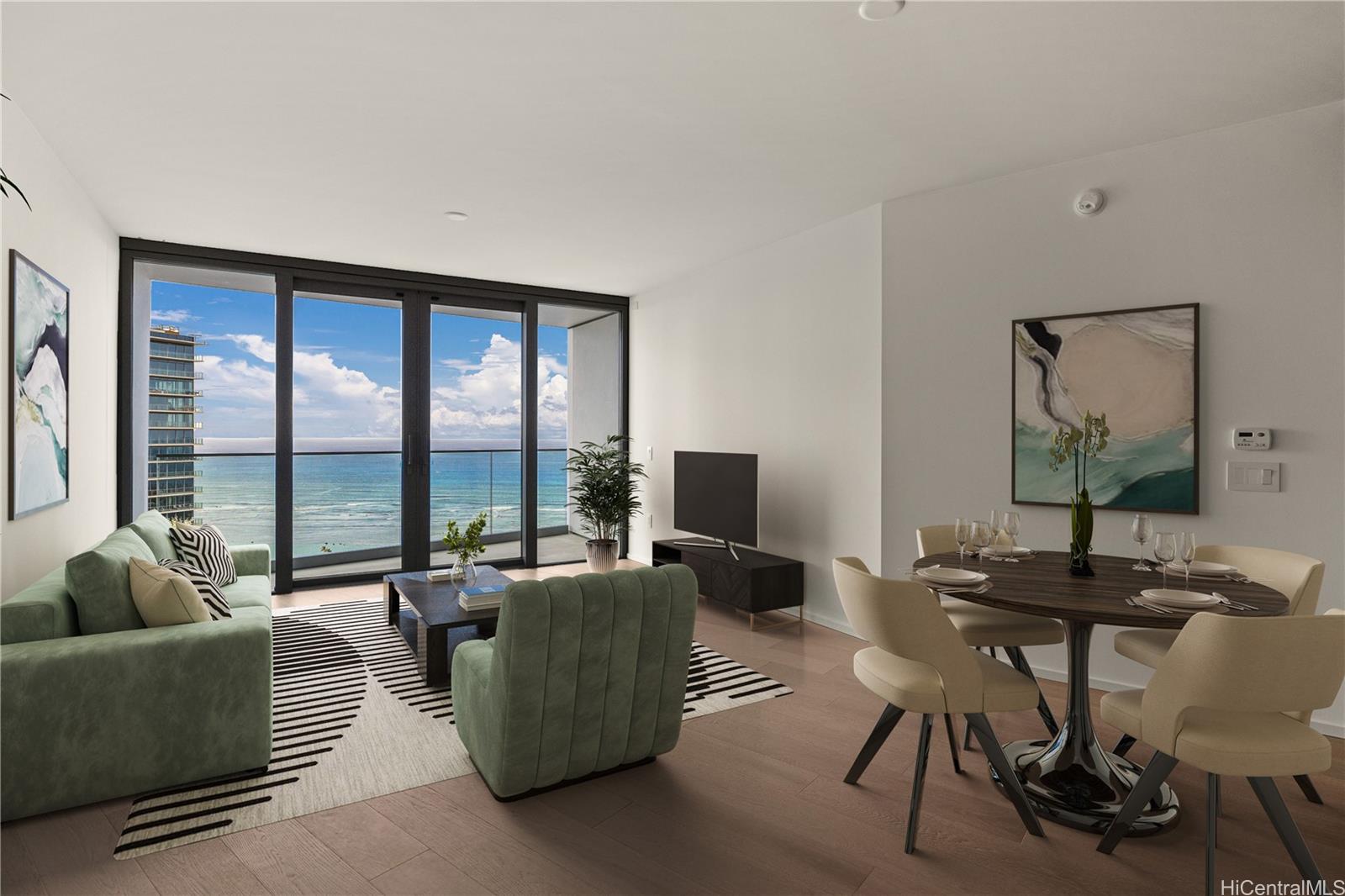 Koula 3202, 1000 Auahi Street, Honolulu Kakaako condo