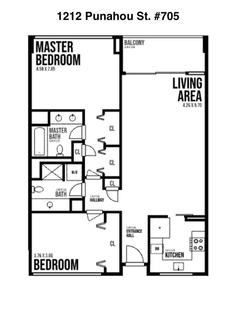 Banyan Tree Plaza condo # 705, Honolulu, Hawaii - photo 12 of 17
