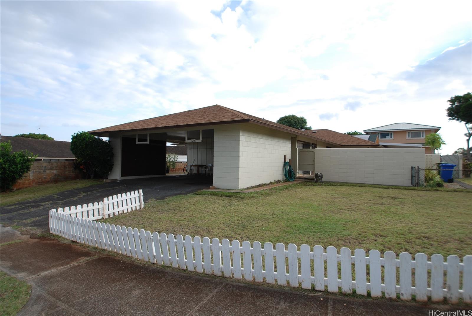 1219 Kuokoa Street Pearl City Hawaii Rental