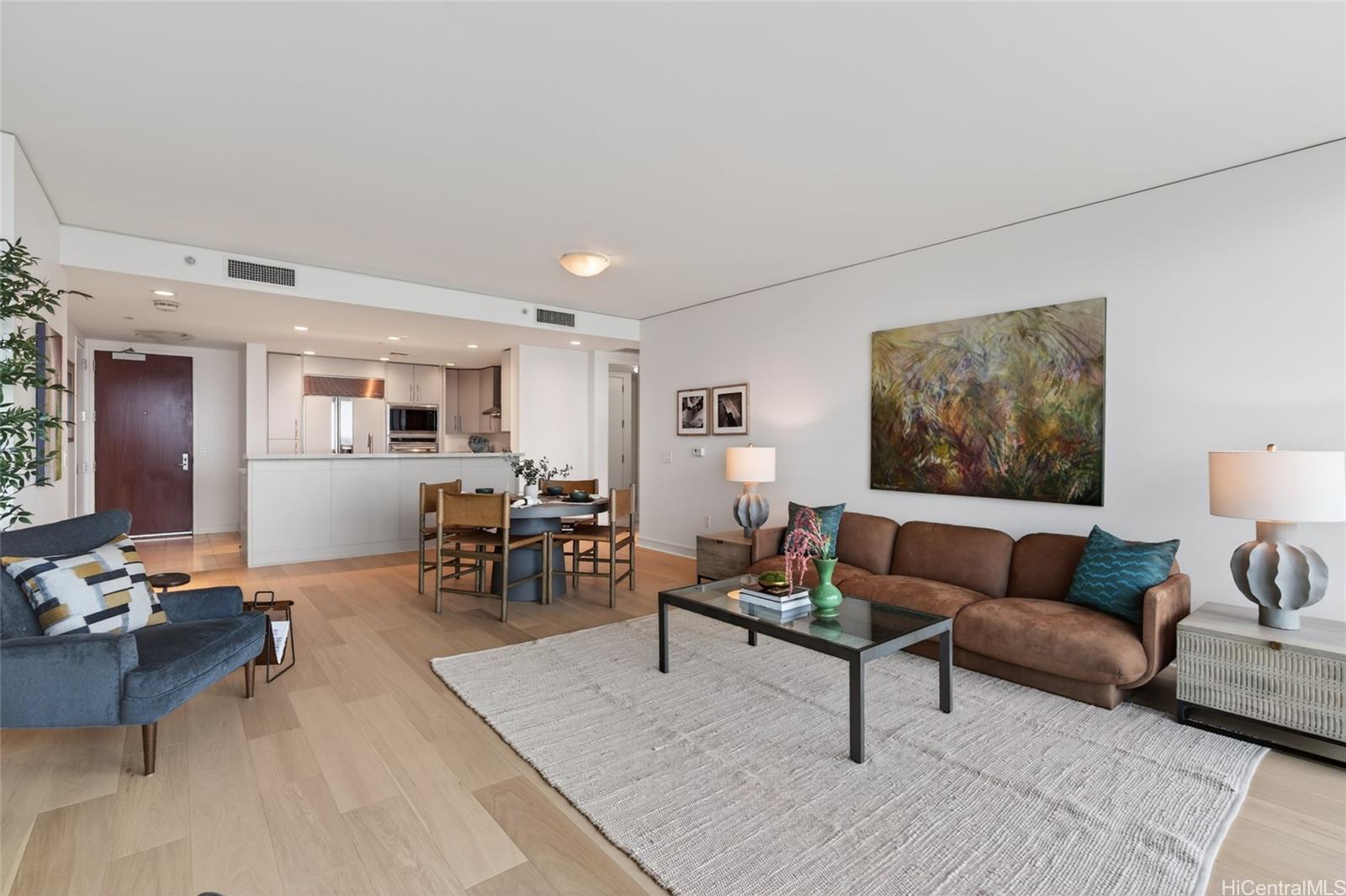 Hokua At 1288 Ala Moana condo # 15E, Honolulu, Hawaii - photo 4 of 25