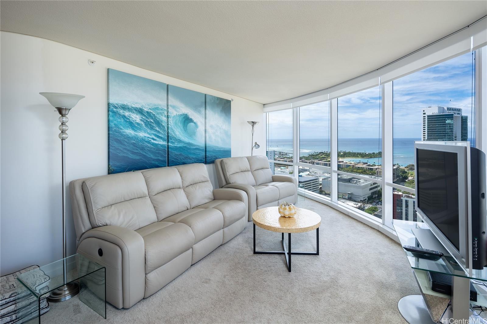 Moana Pacific 3708, 1296 Kapiolani Blvd, Honolulu Kakaako condo