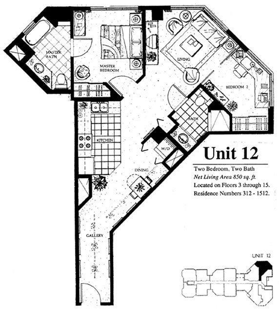 One Kalakaua Senior Living condo # 912, Honolulu, Hawaii - photo 24 of 24