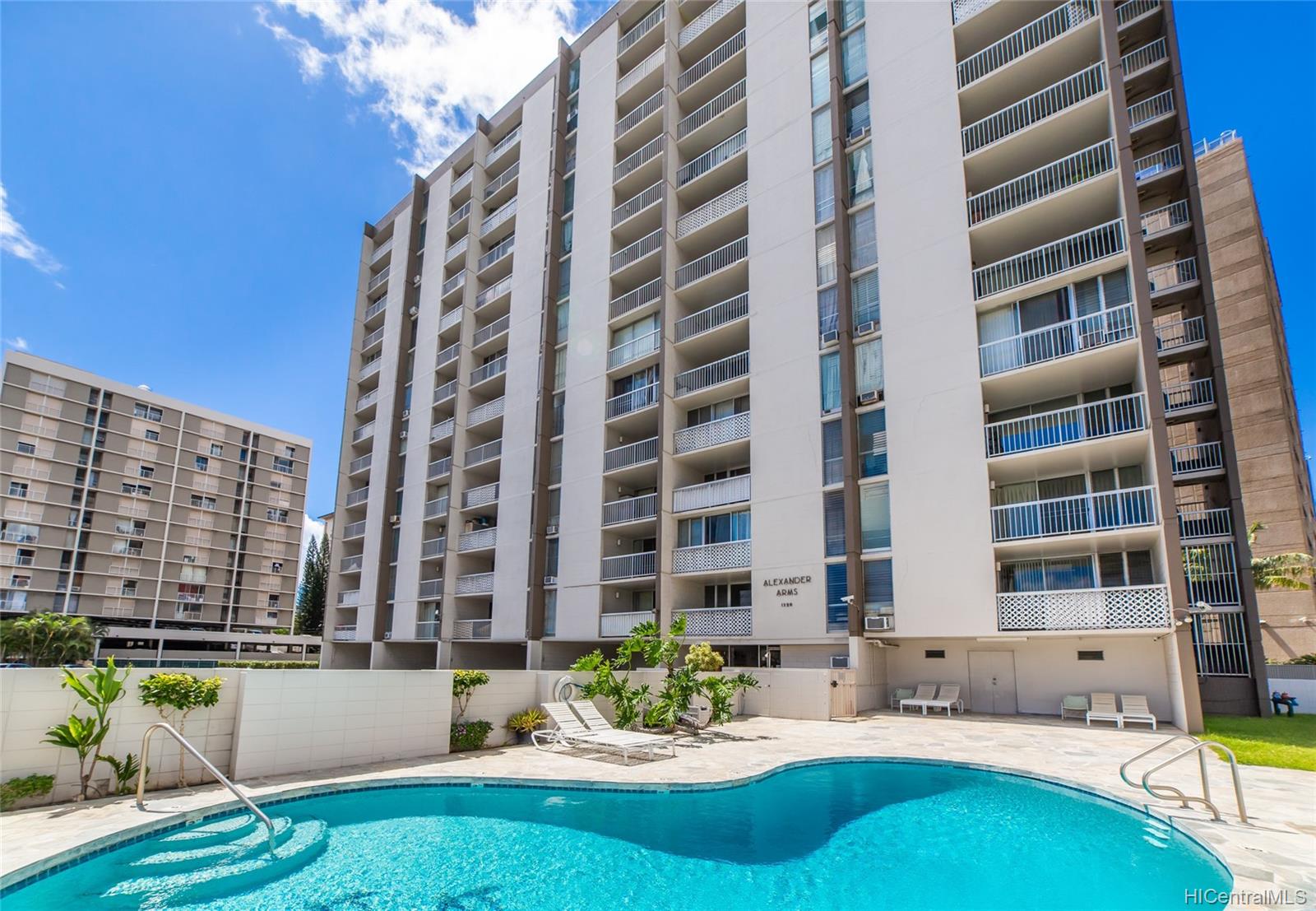 Alexander Arms 201, 1320 Alexander Street, Honolulu Moiliili condo