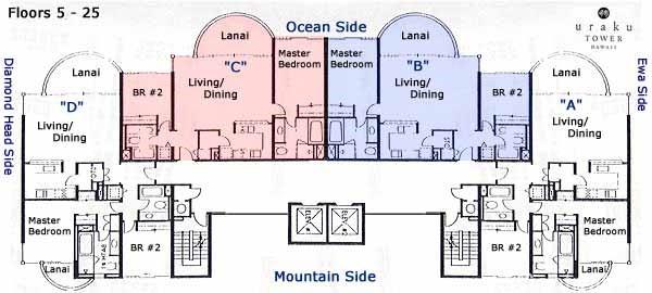 Uraku Tower Hawaii condo # 10C, Honolulu, Hawaii - photo 17 of 25