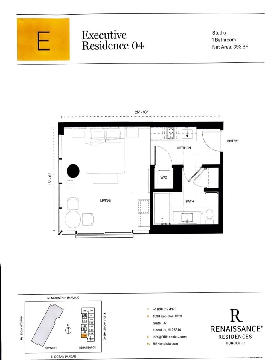 Sky Ala Moana East condo # 3104, Honolulu, Hawaii - photo 20 of 21