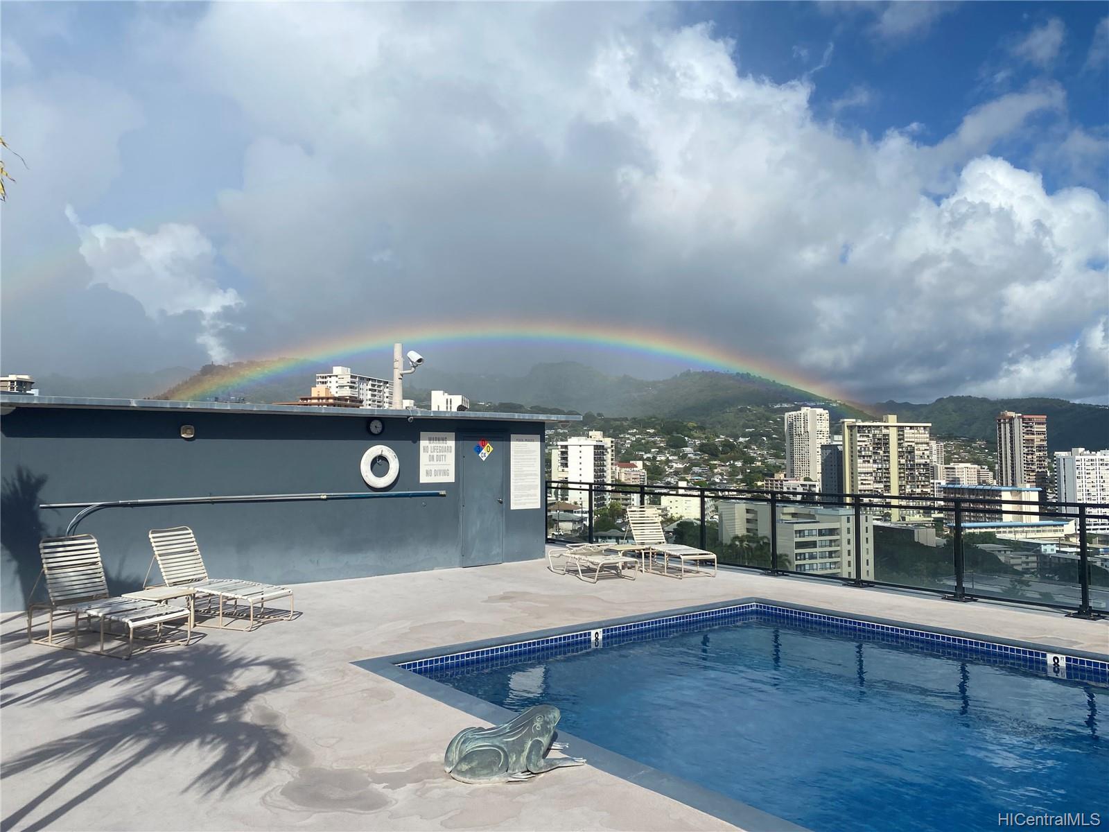 Town House 1205, 1415 Victoria Street, Honolulu Punchbowl Area