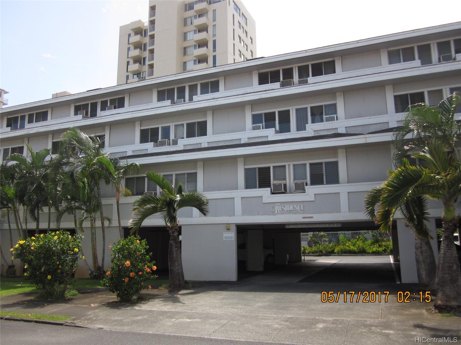 1512 Halekula Way 206 Honolulu Hawaii Rental Residence At Punahou