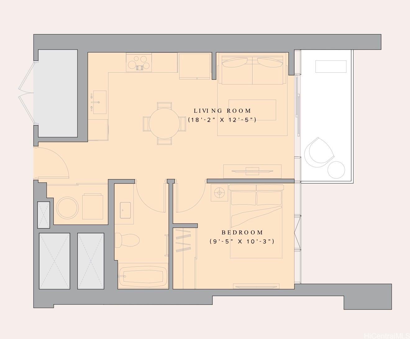 The Park on Keeaumoku condo # 1903, Honolulu, Hawaii - photo 13 of 25