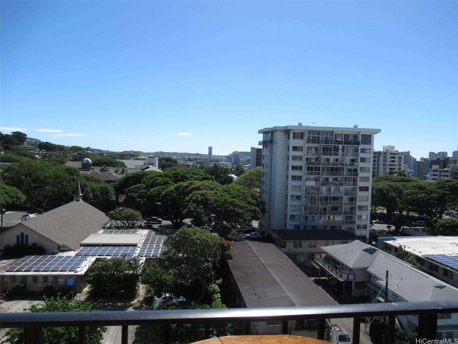 1541 Dominis Street 1107 Honolulu Hawaii Rental Punahou Royale