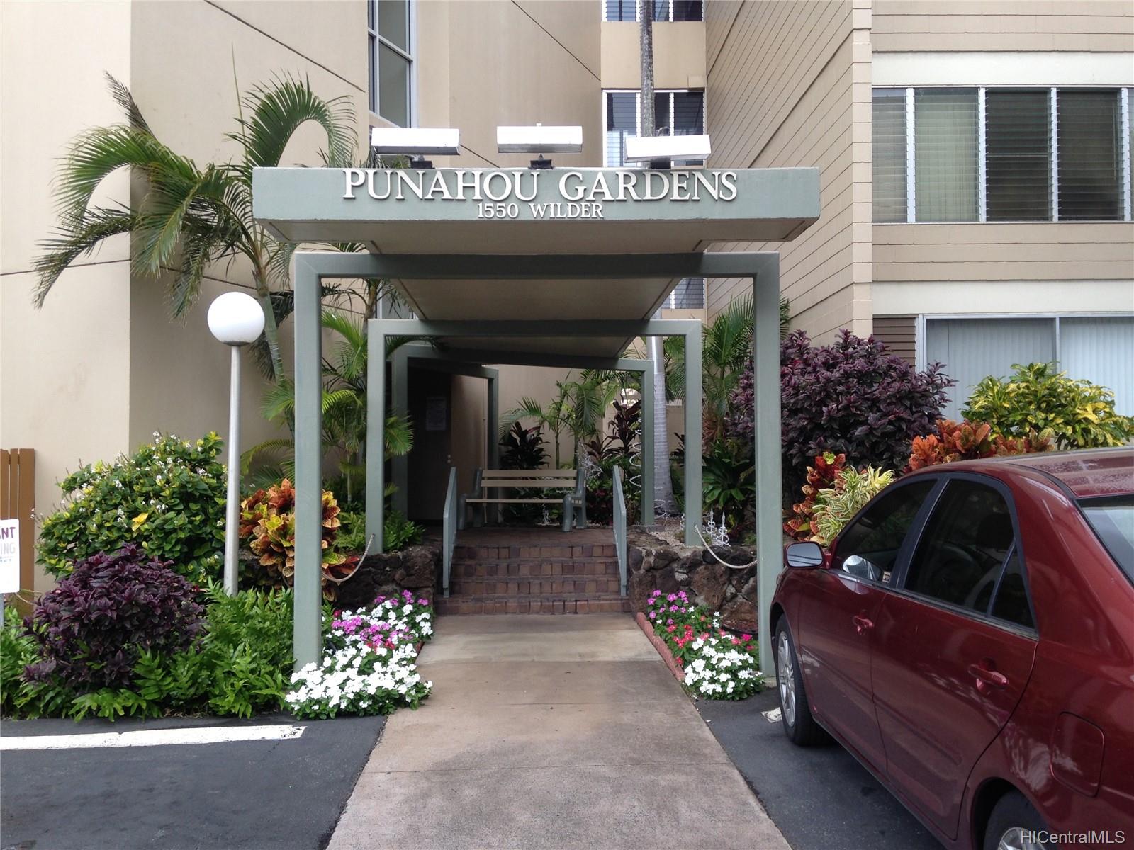 1550 Wilder Ave A1304 Honolulu Hawaii Rental Punahou Gardens Apts
