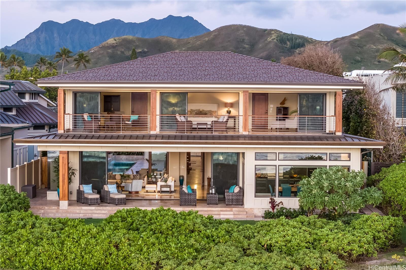 Kailua beach side homes for sale Kailua beachfront real estate