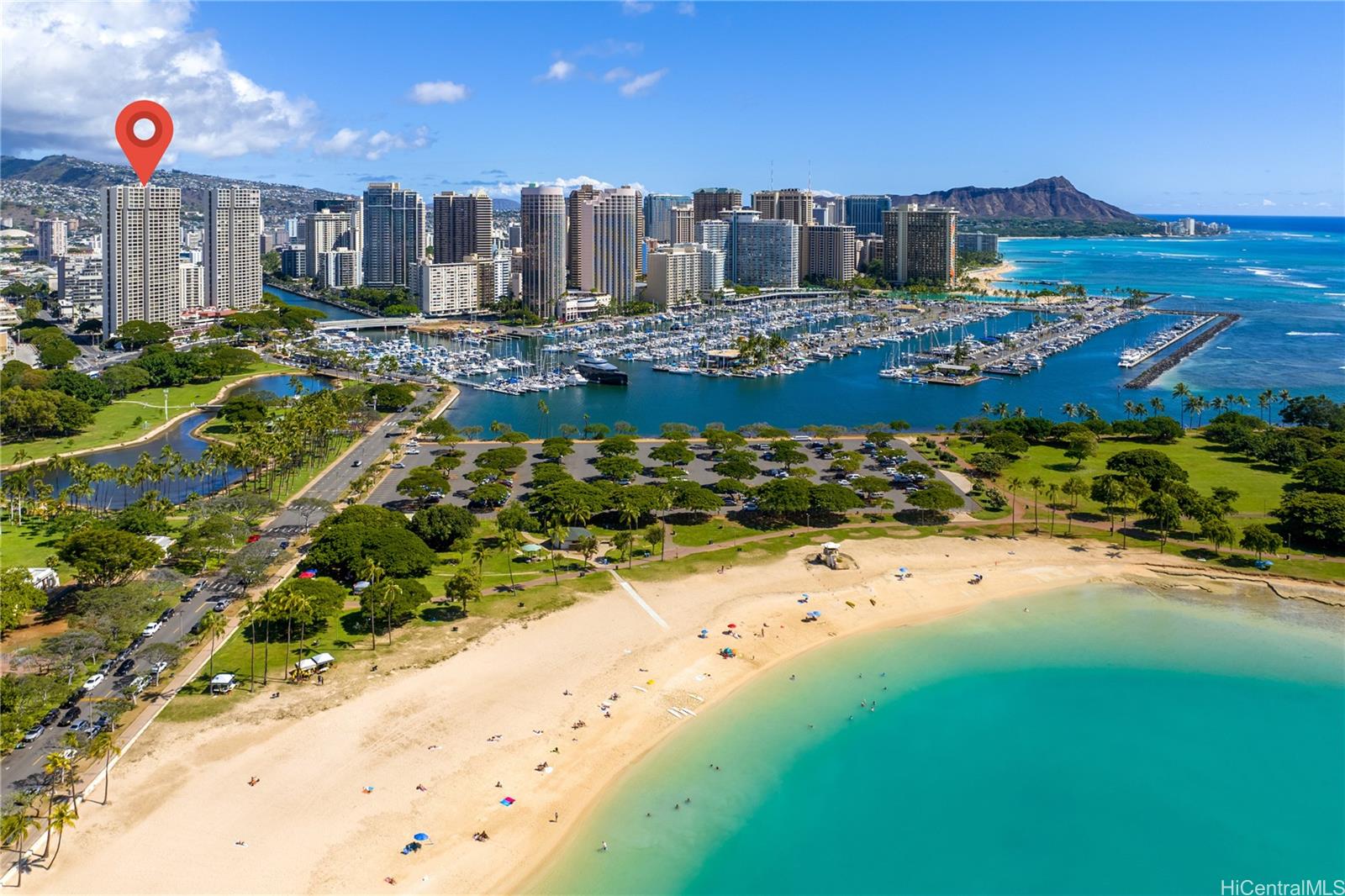 Yacht Harbor Towers condo # 1912, Honolulu, Hawaii - photo 24 of 25