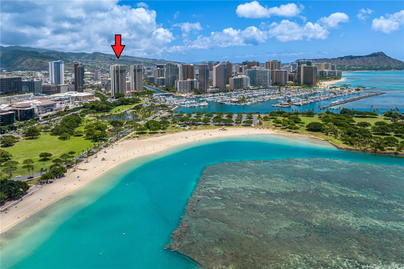 Yacht Harbor Towers condo # 2804, Honolulu, Hawaii - photo 6 of 20