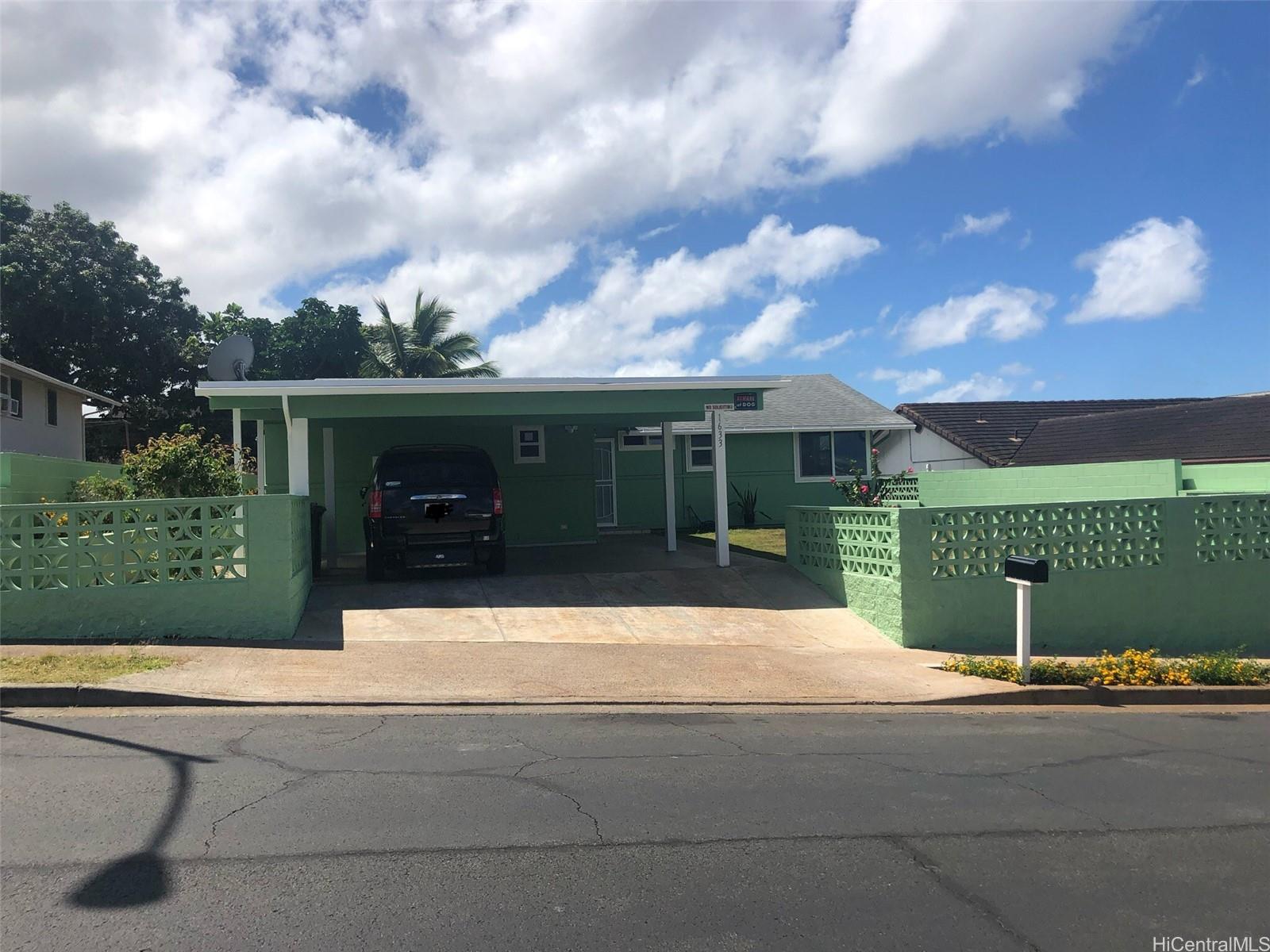 1633 Puananala Street Pearl City - Hawaii Rental