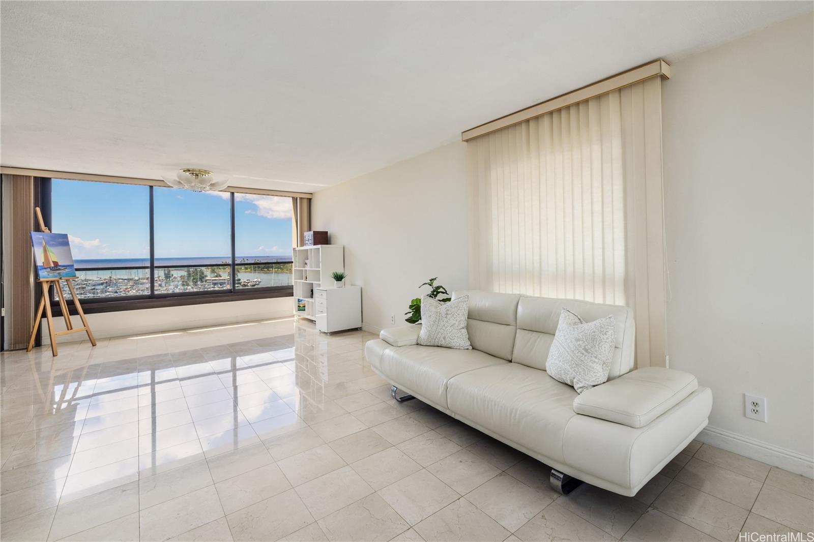 Yacht Harbor Towers condo # 1201, Honolulu, Hawaii - photo 3 of 25