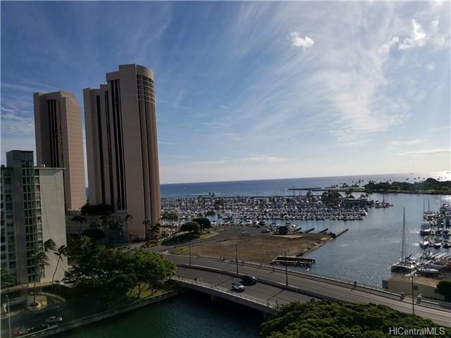 Yacht Harbor Towers condo # 1509, Honolulu, Hawaii - photo 1 of 18