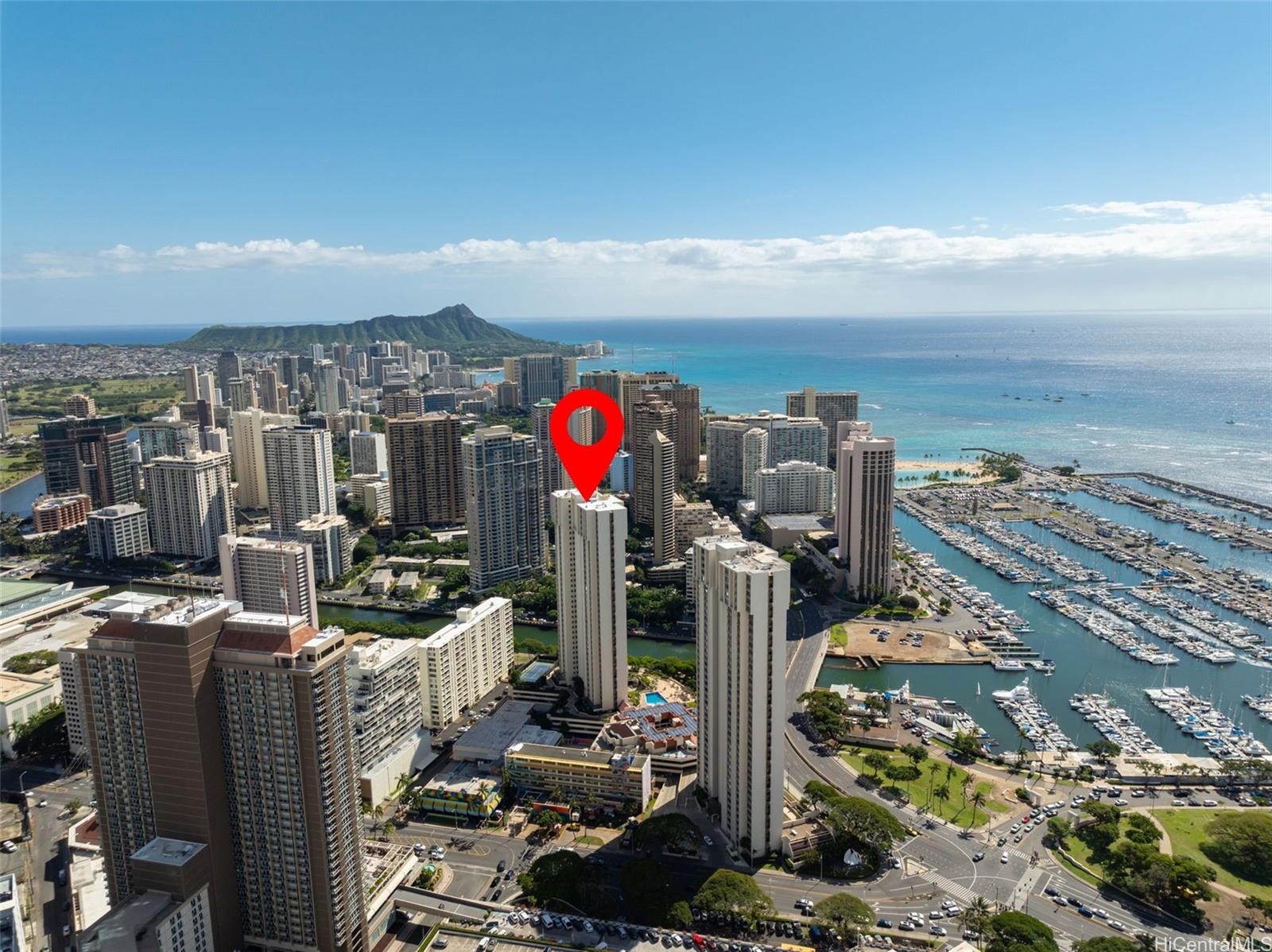 Yacht Harbor Towers condo # 1709, Honolulu, Hawaii - photo 2 of 25