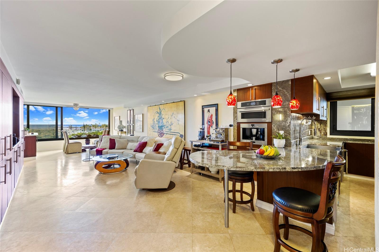 Yacht Harbor Towers condo # 711, Honolulu, Hawaii - photo 2 of 21