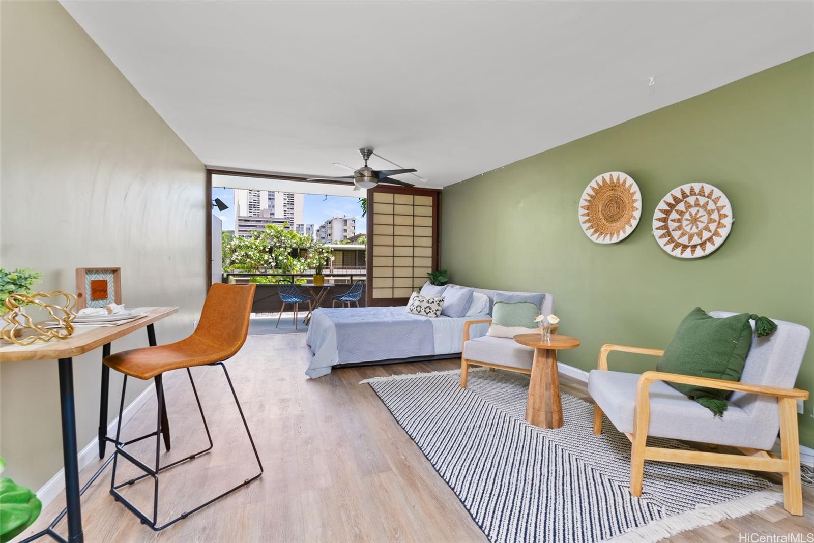 Oahuan Ltd 207, 1700 Makiki Street, Honolulu Makiki Area condo For sale