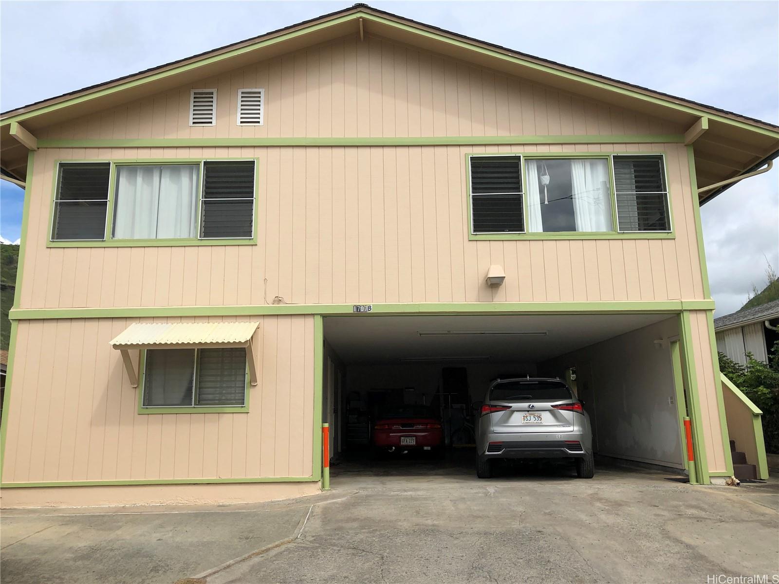 1707B Palolo Ave Honolulu Hawaii Rental