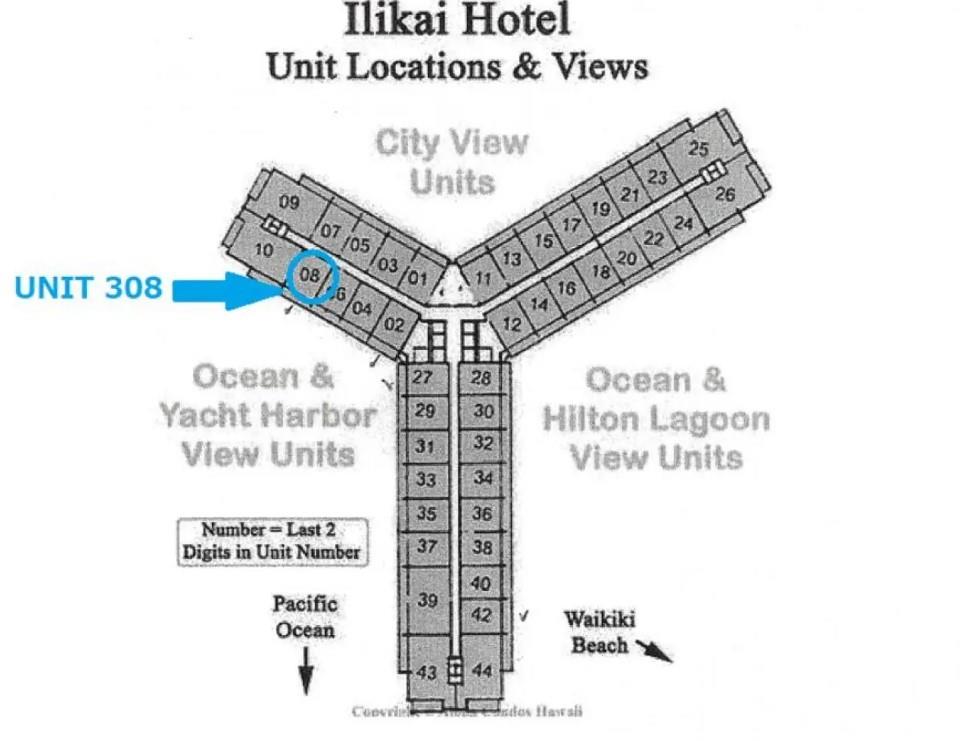 Ilikai Apt Bldg condo # 308, Honolulu, Hawaii - photo 19 of 19