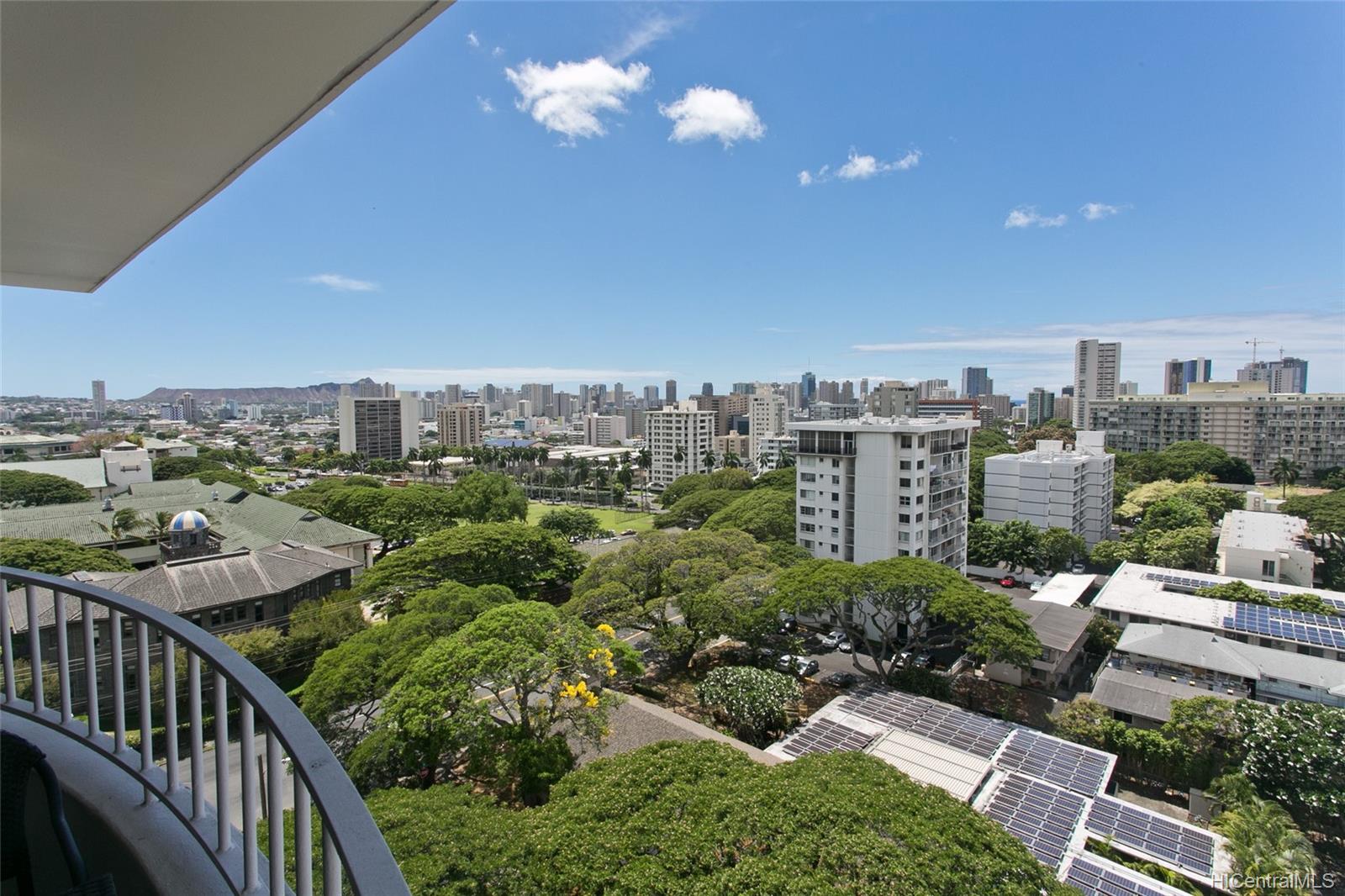 Punahou Manor 1201, 1805 Poki Street, Honolulu Makiki Area condo