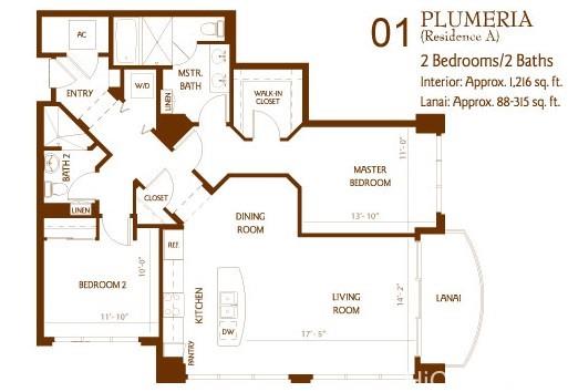 Allure Waikiki condo # 2101, Honolulu, Hawaii - photo 9 of 10