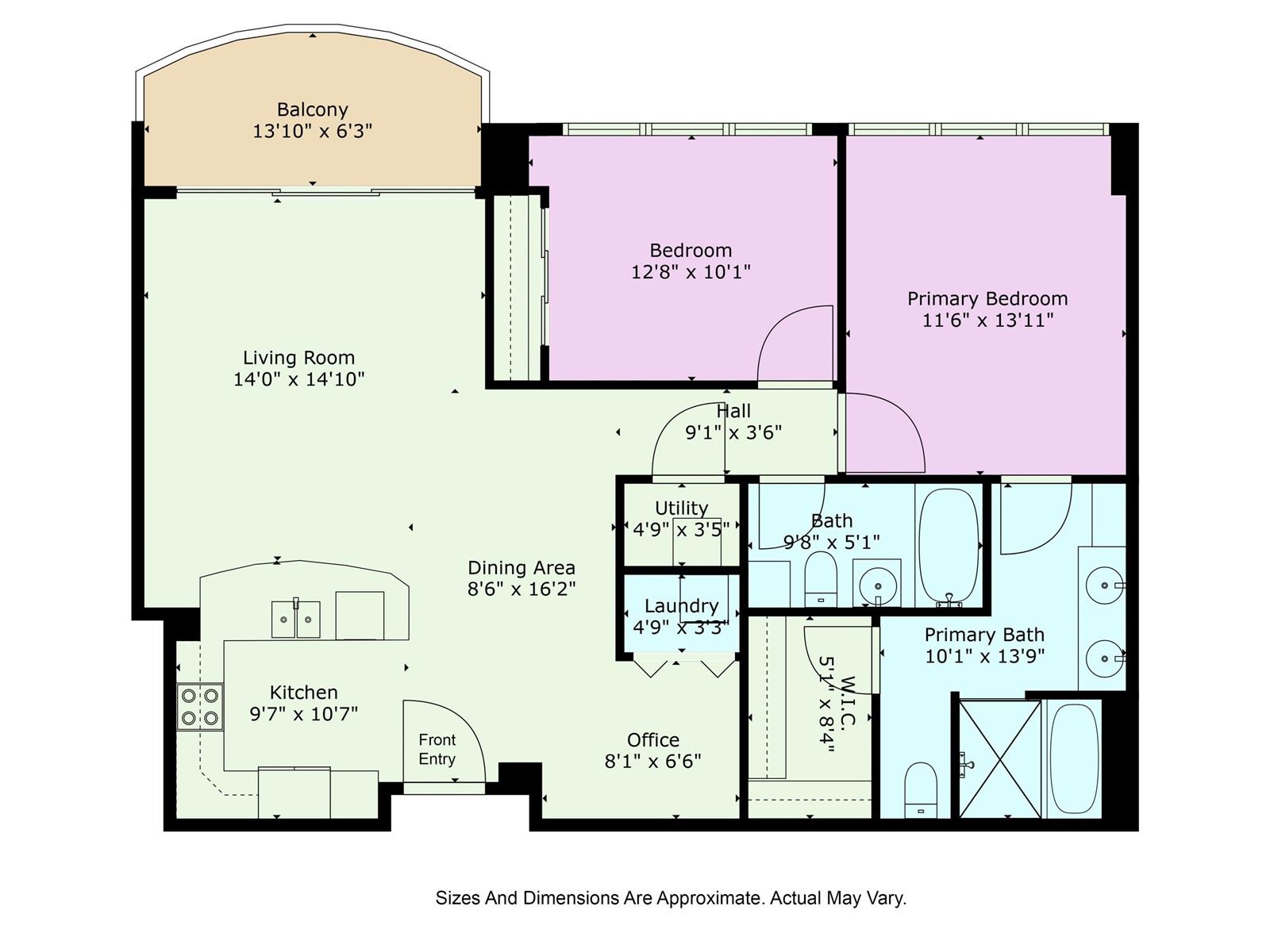 Allure Waikiki condo # 2209, Honolulu, Hawaii - photo 25 of 25