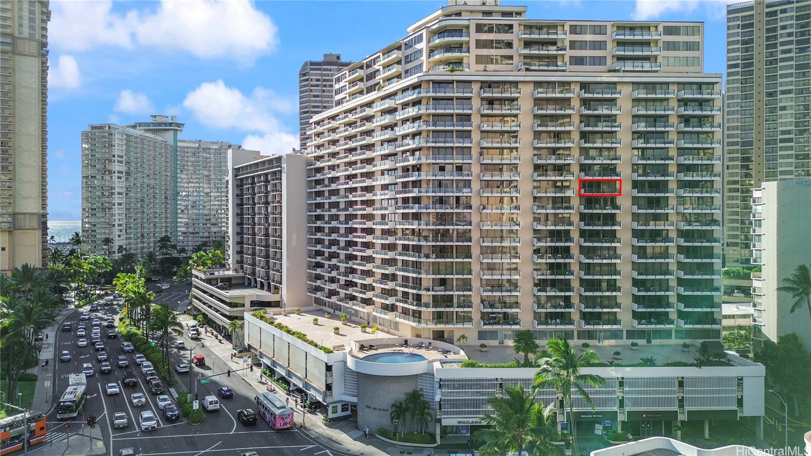 Wailana at Waikiki condo # 1205, Honolulu, Hawaii - photo 20 of 21