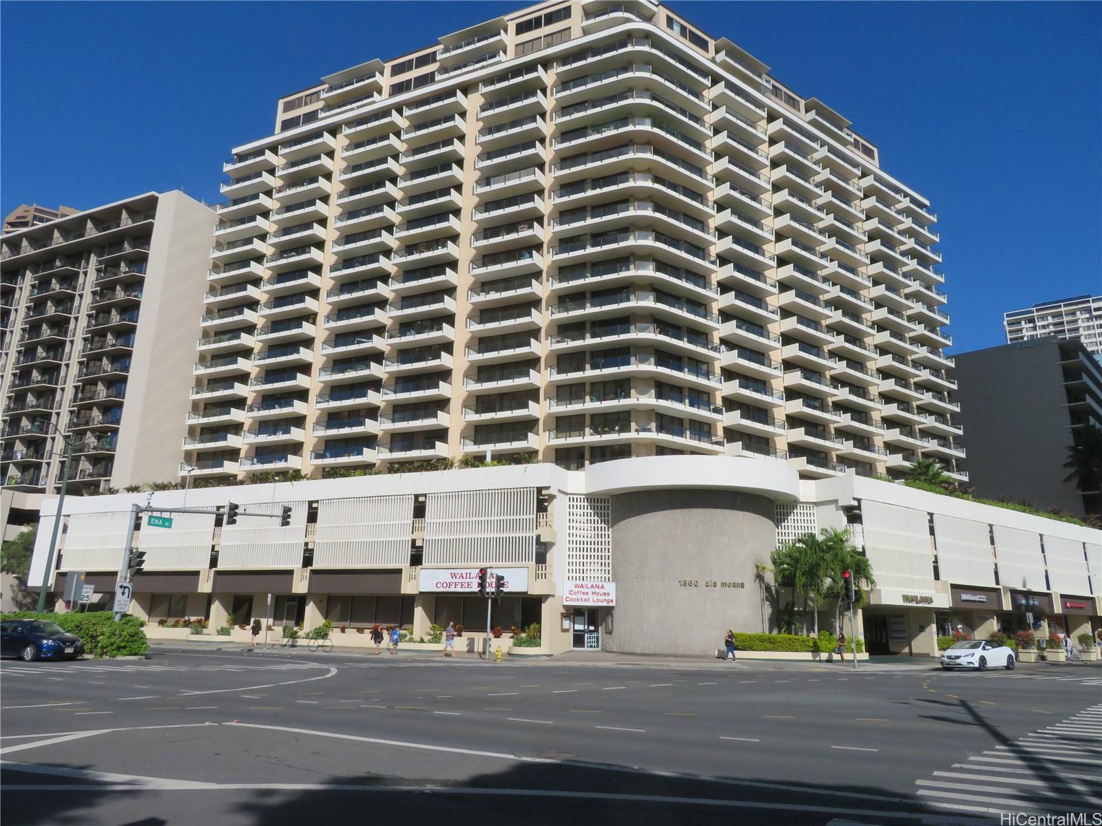 Wailana At Waikiki 702, 1860 Ala Moana Blvd, Honolulu Waikiki condo Sold
