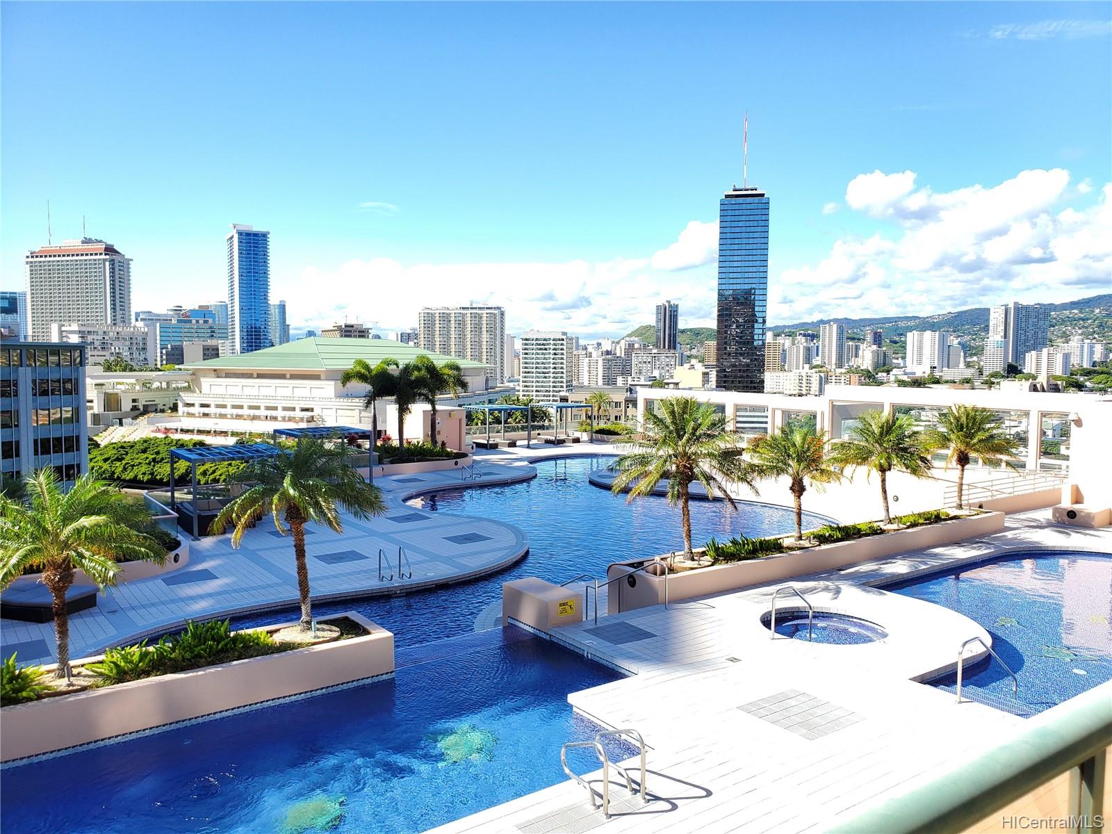 Waikiki Landmark 1603, 1888 Kalakaua Ave, Honolulu Waikiki condo Sold