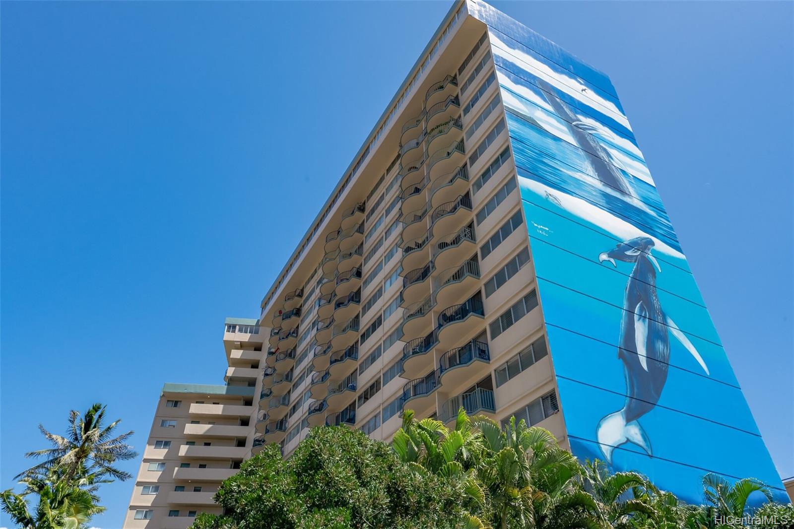 Royal Aloha 1008, 1909 Ala Wai Blvd, Honolulu Waikiki condo