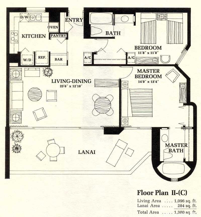 Canterbury Pl condo # 14C, Honolulu, Hawaii - photo 14 of 22