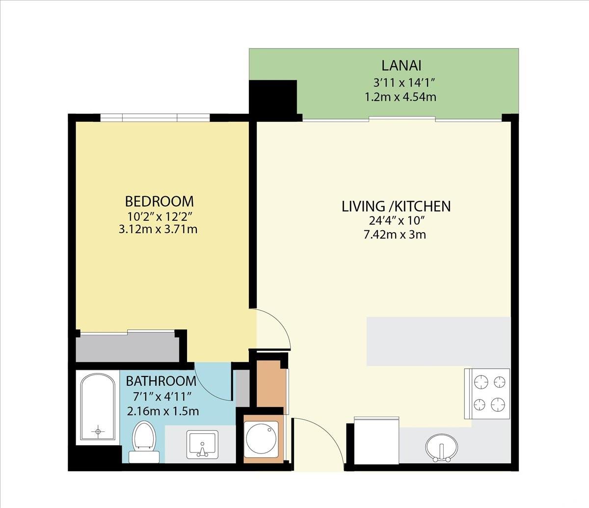 Four Paddle condo # 1712, Honolulu, Hawaii - photo 19 of 25
