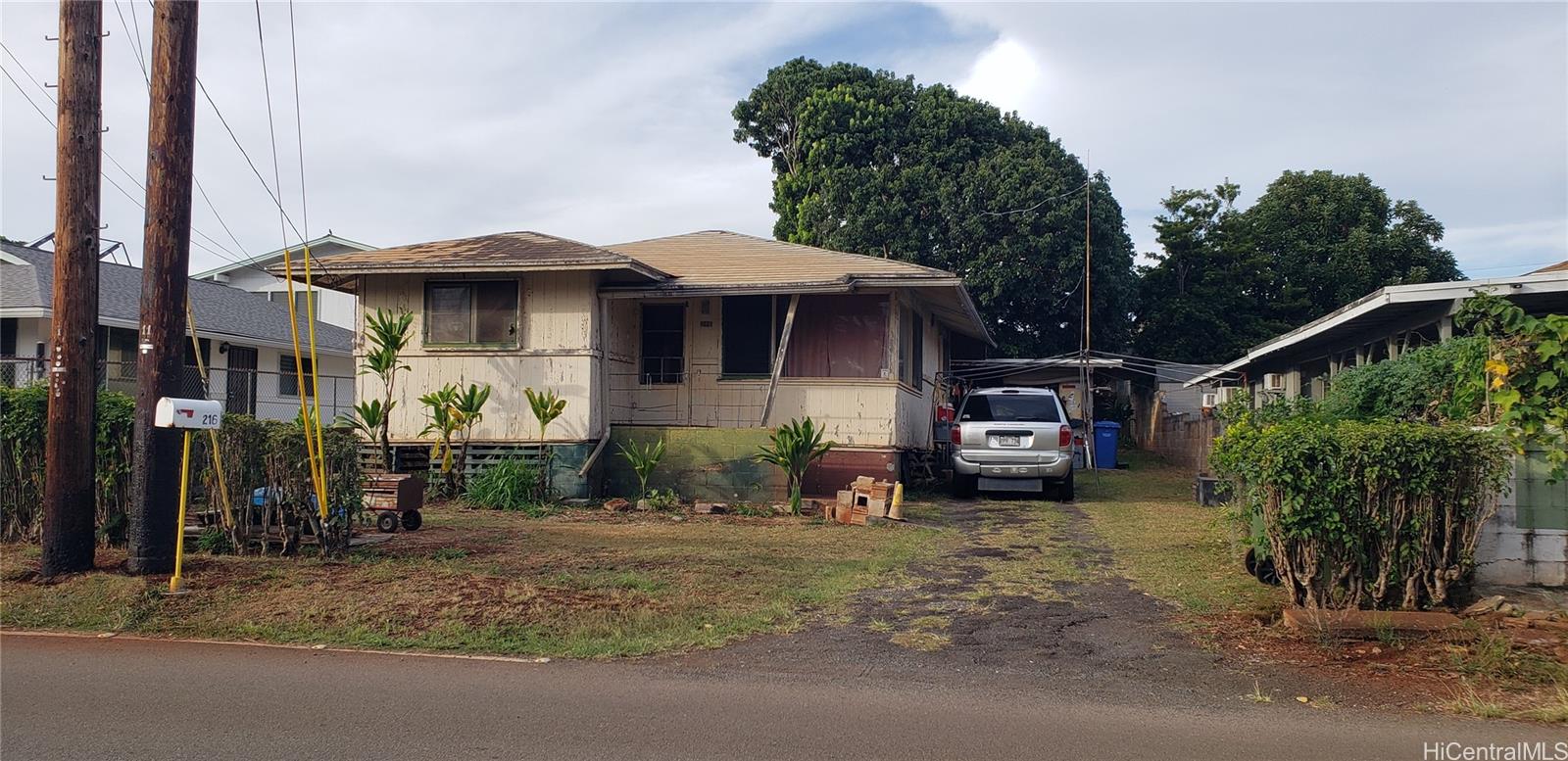 216 Walker Ave , Wahiawa house for sale Wahiawa Area Central