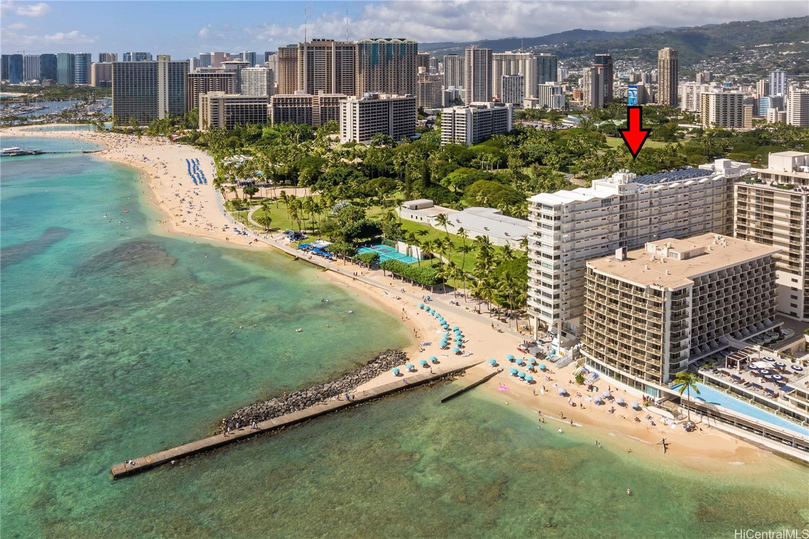 Waikiki Shore condo # 216, Honolulu, Hawaii - photo 3 of 22