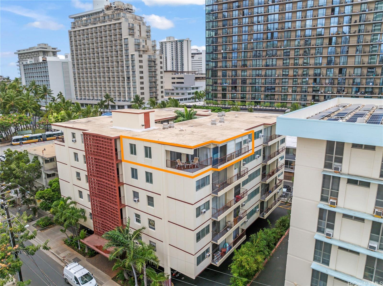 222 Kaiulani Ave townhouse # Penthouse 3, Honolulu, Hawaii - photo 13 of 15