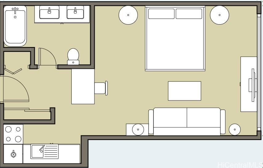 Trump Tower Waikiki condo # 1321, Honolulu, Hawaii - photo 9 of 25