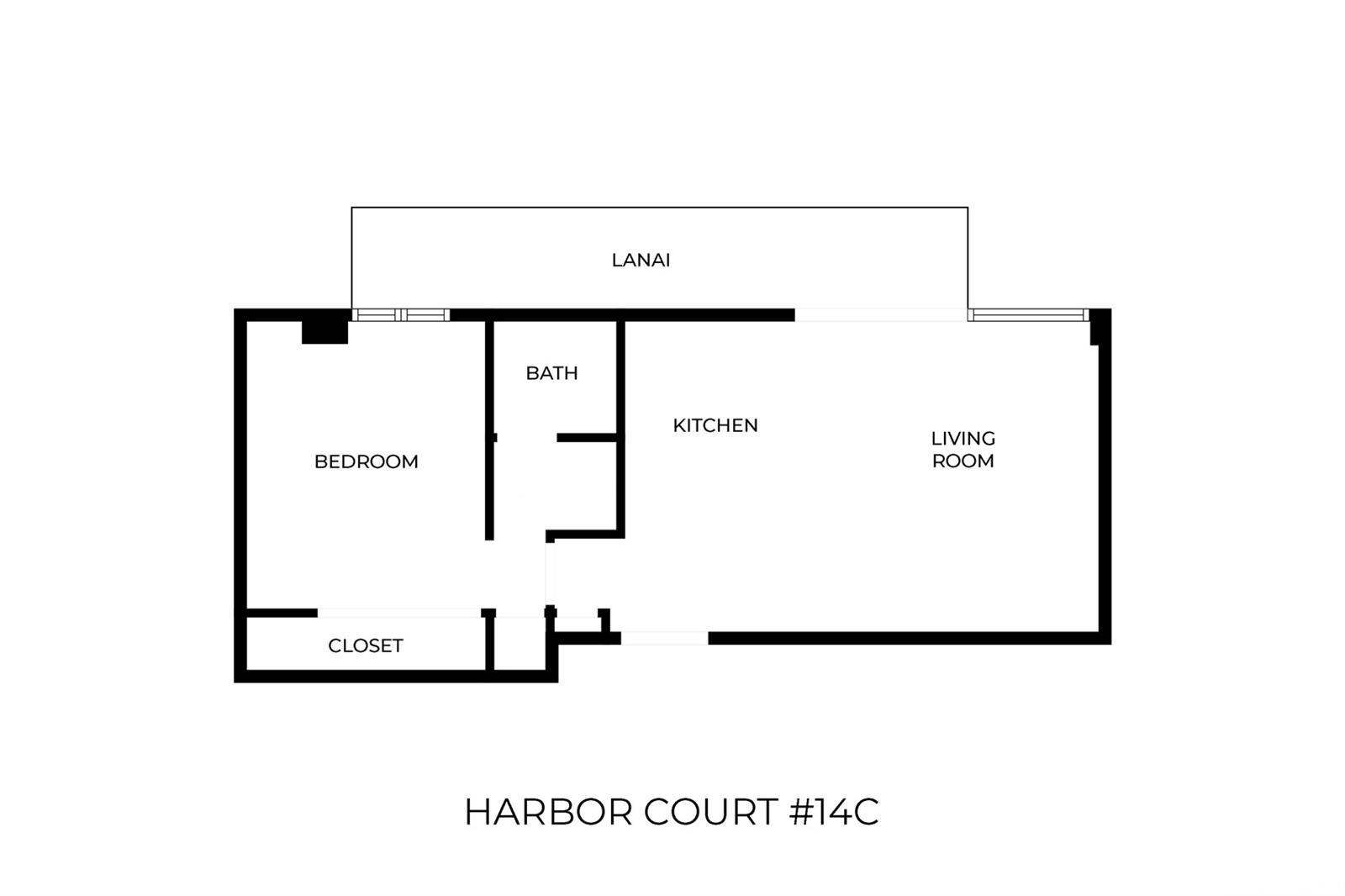 Harbor Square condo # 14C, Honolulu, Hawaii - photo 20 of 23