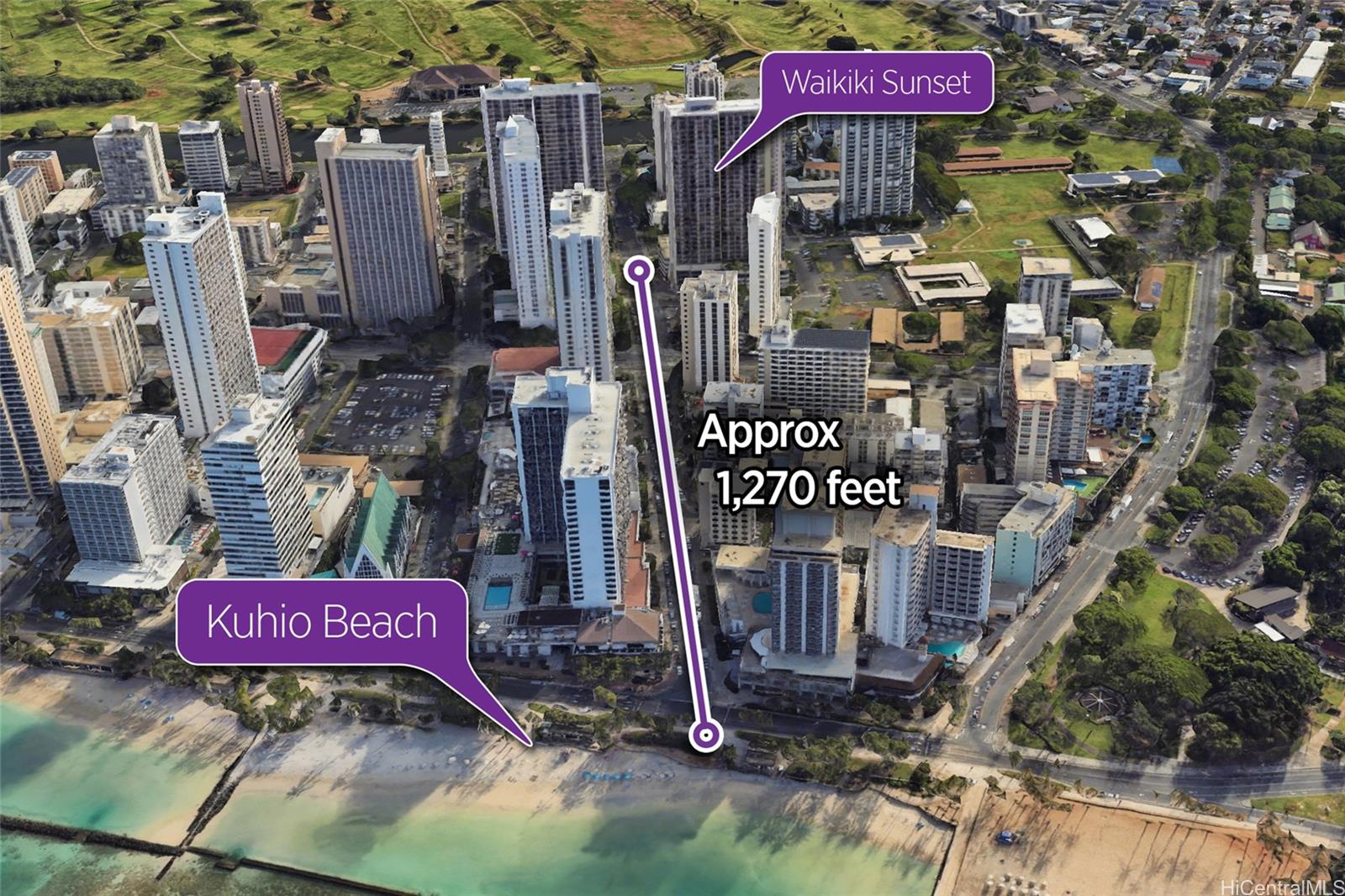 Waikiki Sunset condo # 1004 (NUC), Honolulu, Hawaii - photo 6 of 25