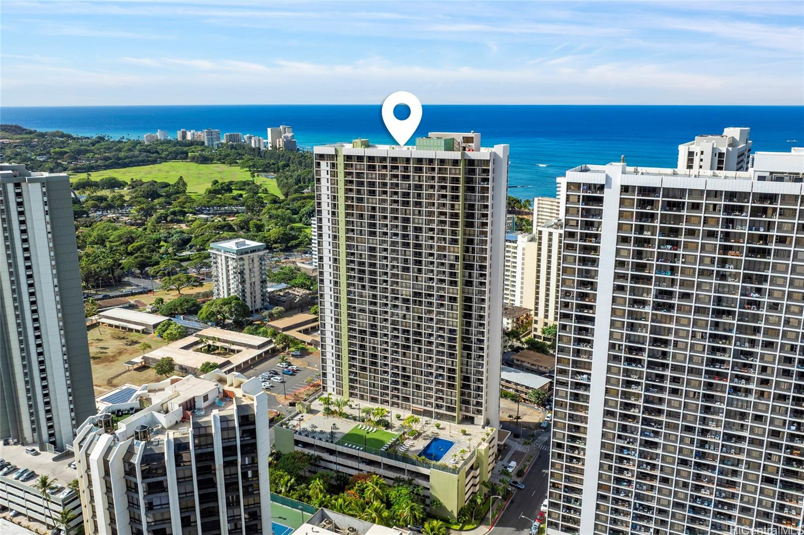 Waikiki Sunset condo # 1811, Honolulu, Hawaii - photo 2 of 25