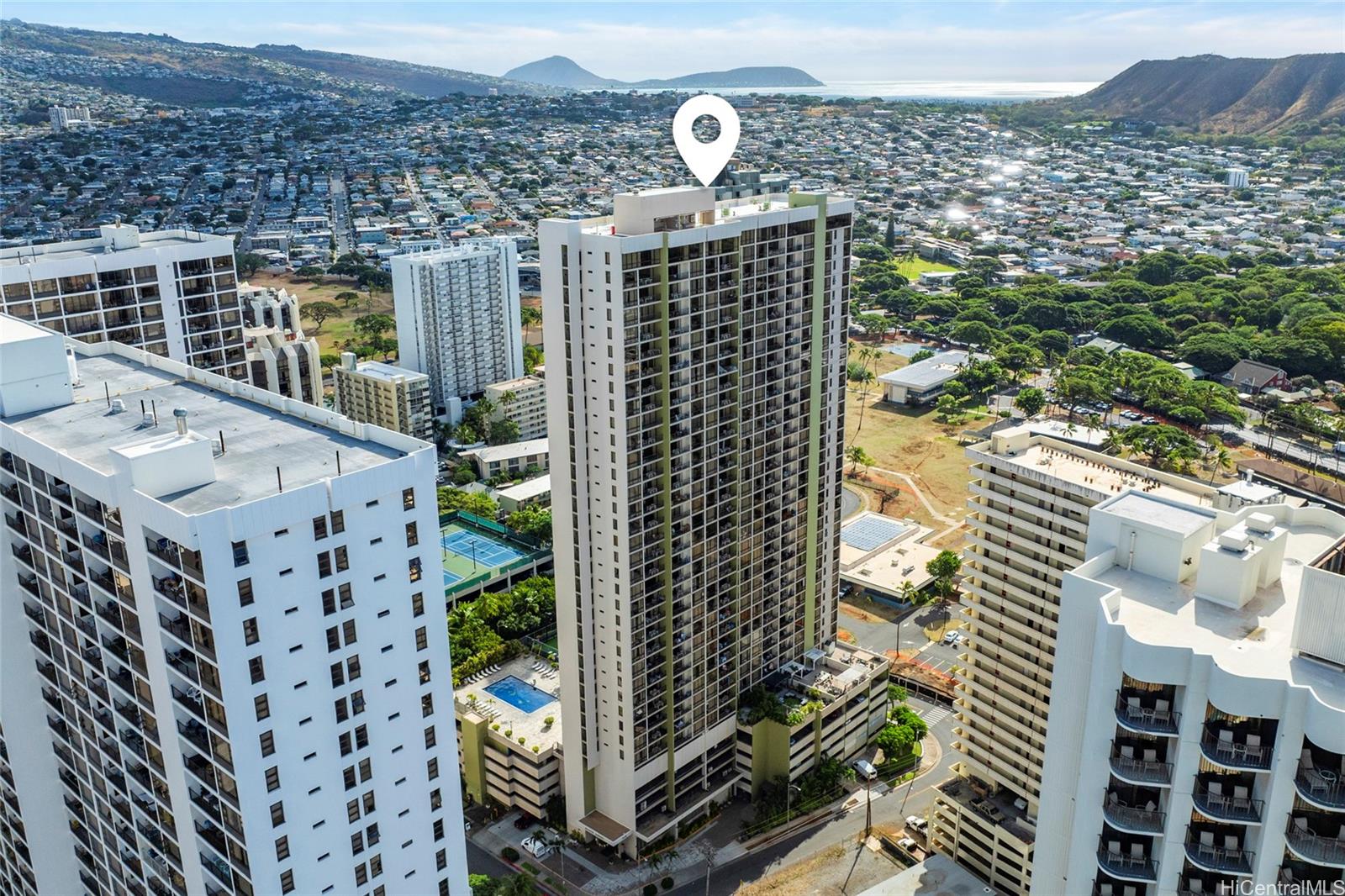Waikiki Sunset condo # 1811, Honolulu, Hawaii - photo 24 of 25
