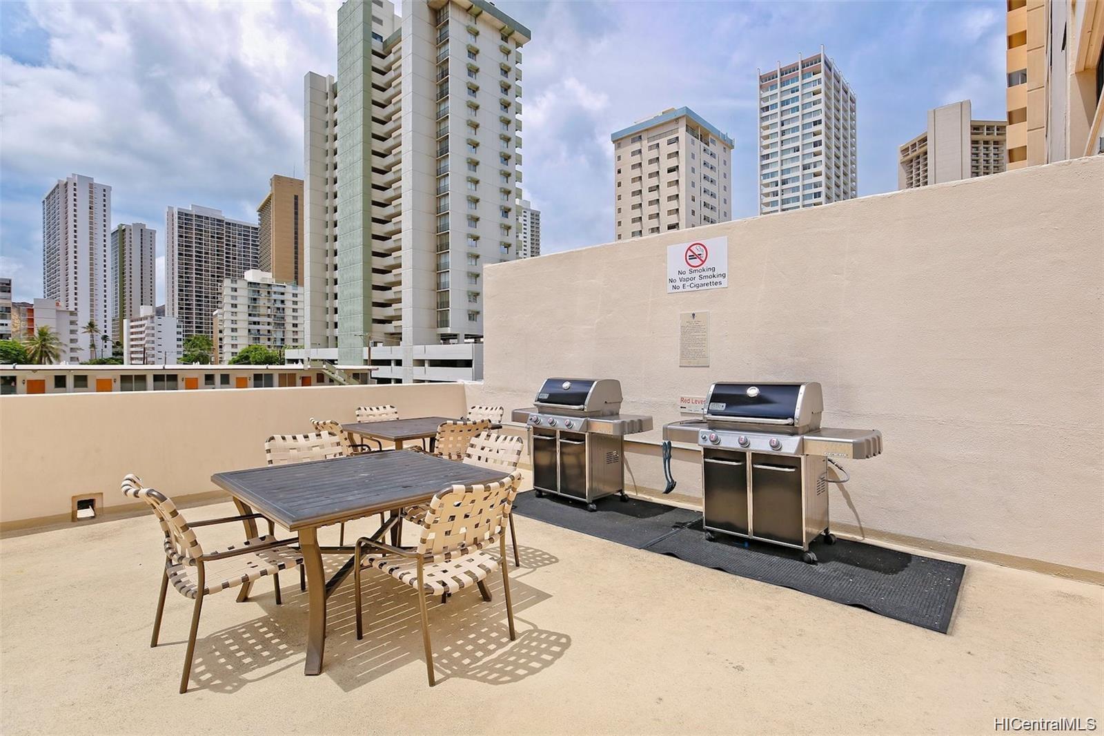 2410 Cleghorn Street 1103 Honolulu Hawaii Rental Waikiki Skytower