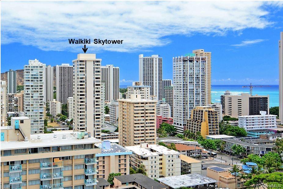 2410 Cleghorn Street 1103 Honolulu Hawaii Rental Waikiki Skytower