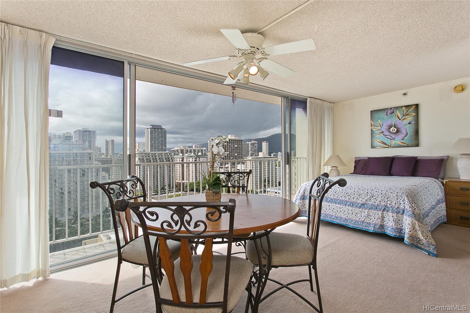 Pacific Monarch 1805, 2427 Kuhio Ave, Honolulu Waikiki condo Sold