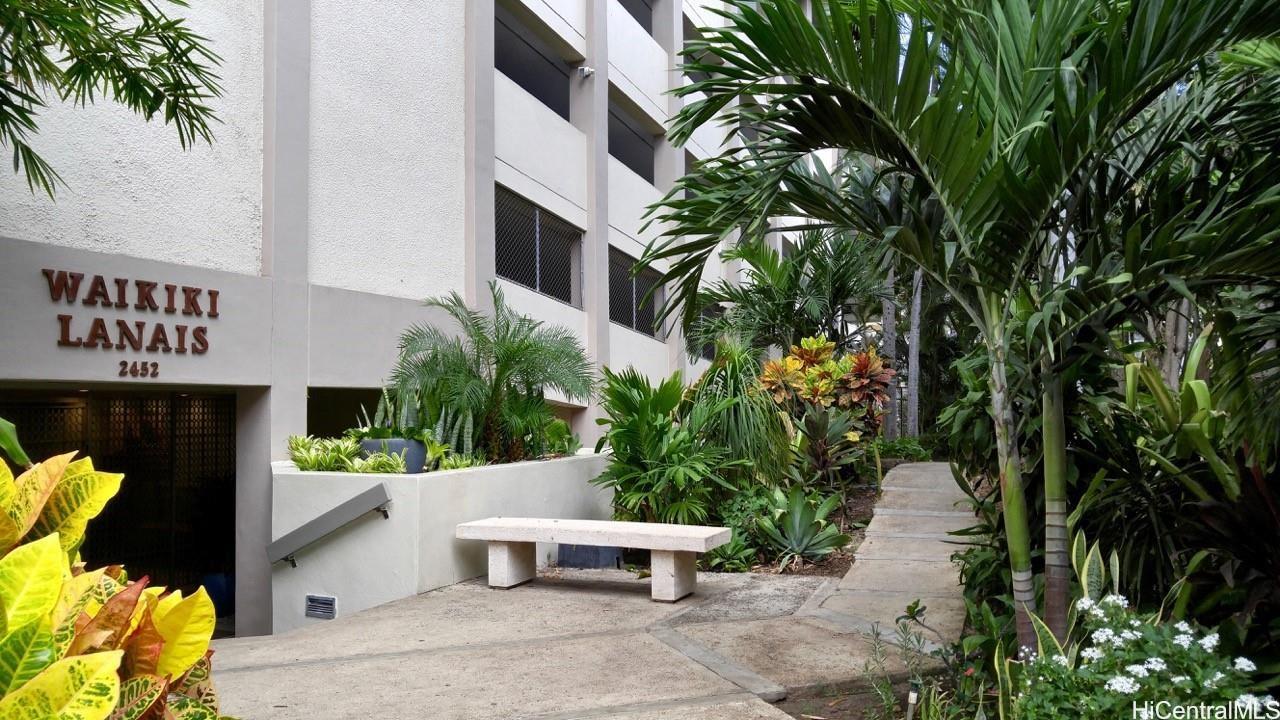 2452 Tusitala Street 801 Honolulu Hawaii Rental Waikiki Lanais
