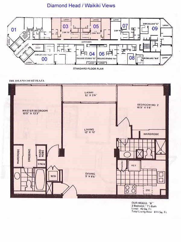 Iolani Court Plaza condo # 1603, Honolulu, Hawaii - photo 23 of 23