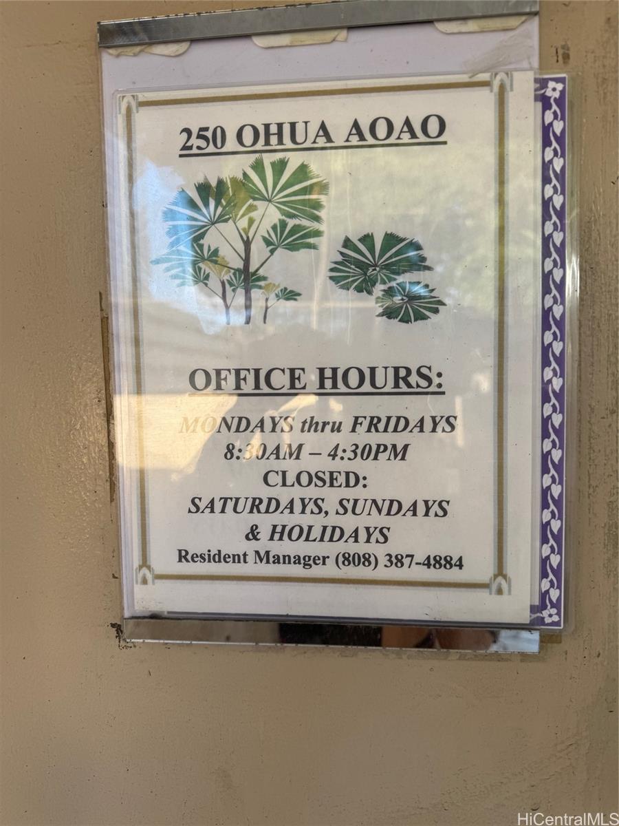 250 Ohua condo # 5B, Honolulu, Hawaii - photo 20 of 22