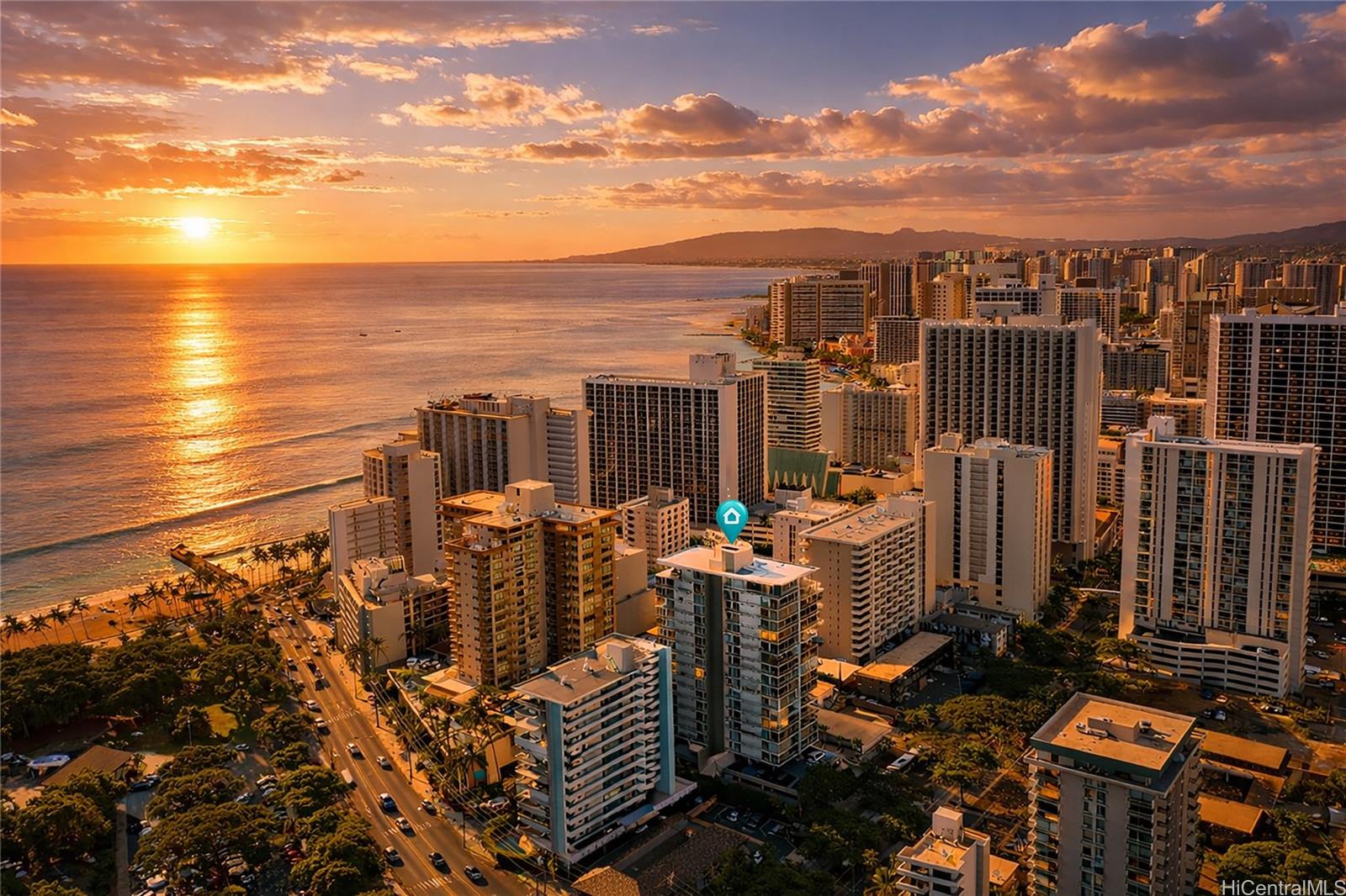 Crescent Park condo # 1504, Honolulu, Hawaii - photo 3 of 25